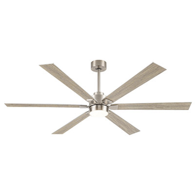 Lofties 66 " Ceiling Fan with LED Lights with Light Kit