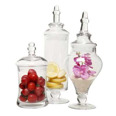 Egehan Glass Apothecary Jar