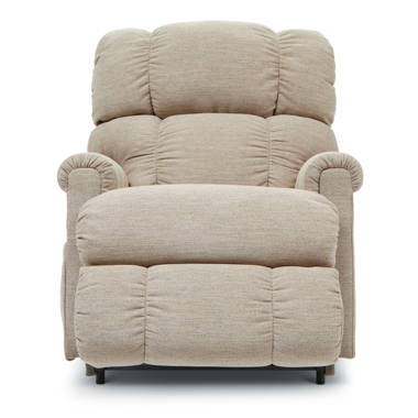 Pinnacle Leather Match Rocking Recliner with Memory Foam Cushion La-Z-Boy