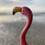 Chilchinbito Flamingo 97cm Solar Powered Integrated LED Lawn Ornament