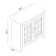 Chessani 12 Pair Shoe Storage Cabinet