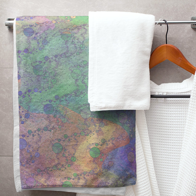 Serviette de bain Planets and Stars, Multicolore