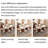 Retro Cream Style Solid Wood Dining Table-505452397