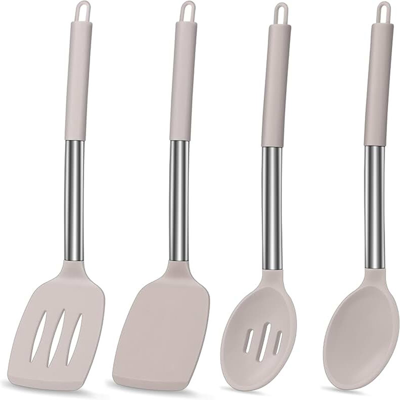 4-Piece Silicone Kitchen Utensil Set