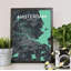 Amsterdam City Map - No Frame Print-653871142