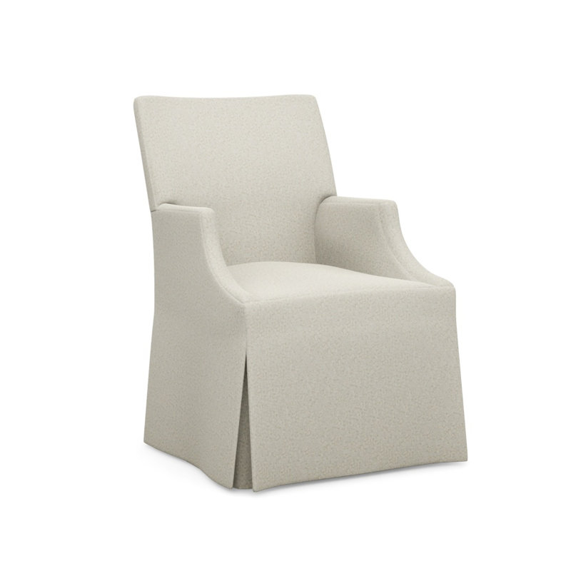 Lia Upholstered Arm Chair, Cottontail Natural