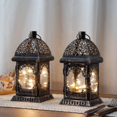 7.5'' Battery Powered Outdoor Lantern