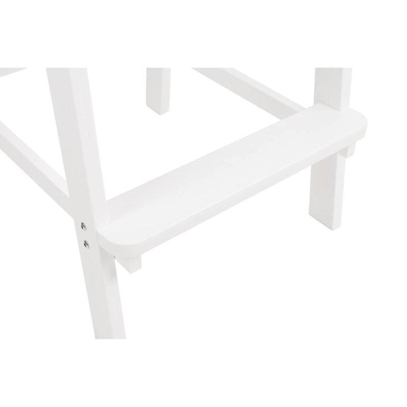 Chaise longue de patio durable, matériau de hanches avec style rétro, utilisation à l'extérieur
