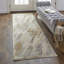 Tapis ivoire à motif abstrait Carbry-956340303