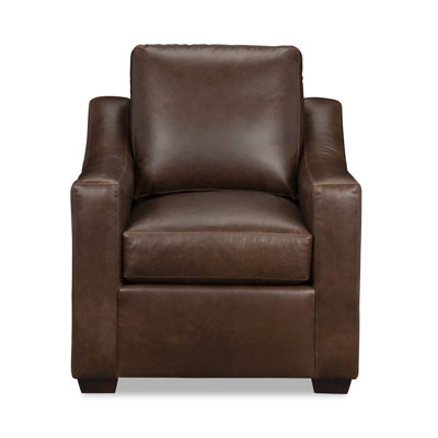 Fauteuil d'appoint en cuir Cranbrook