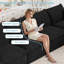 Canapé modulaire 135 po Cloud Couch-129512755