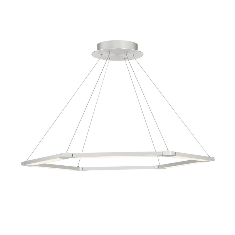 Hughston 6 - Light LED Pendant, Aluminum