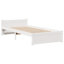 Bed Frame With Headboard Without Mattress White-1375389975