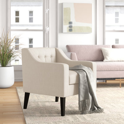 Fauteuil capitonné Bohannon