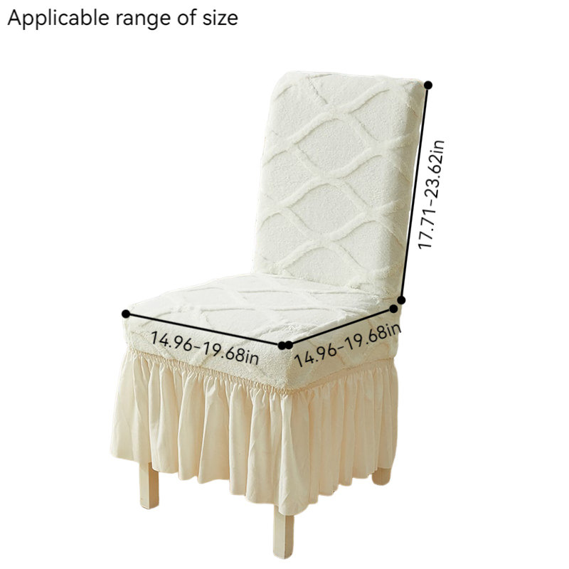 Housse pour chaise de salle à manger