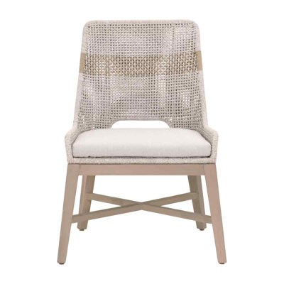 Chaise d'extérieur tapissier en oléfine 2 pièces