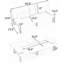 Canapé-lit multifonctionnel en PVC 66,8 po avec porte-gobelet-1075354440