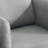 Linen 50" Wide Oversized Armchair with Ottoman-236306651