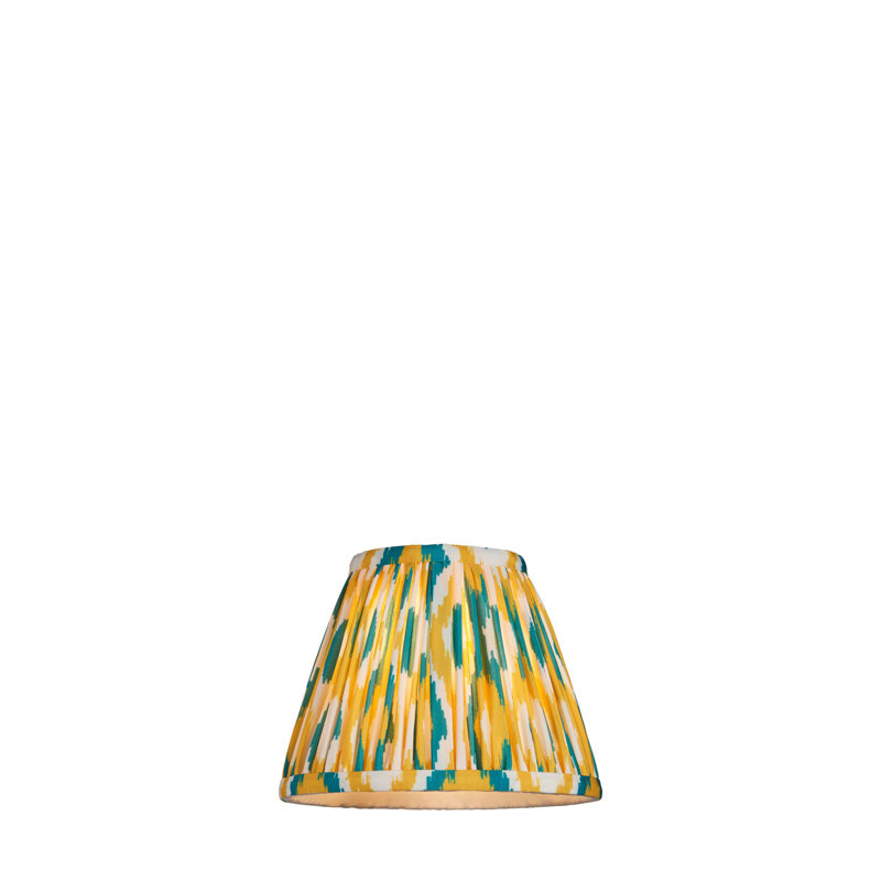 Ikat 16cm Lamp Shade, Yellow