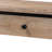 Silas Modern Industrial Wood and Metal 2-Drawer Console Table