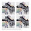Zebra Love Hand Painted Acrylic Painting