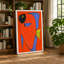 Cheerful Geometric Fish Modern - Print-136786579-136786584