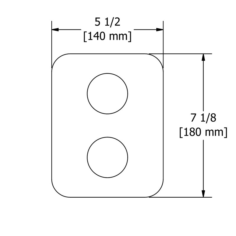 Système multifonctionnel d'équilibre de pression et de pression 3/4 "Equinox ™, Nickel brossé