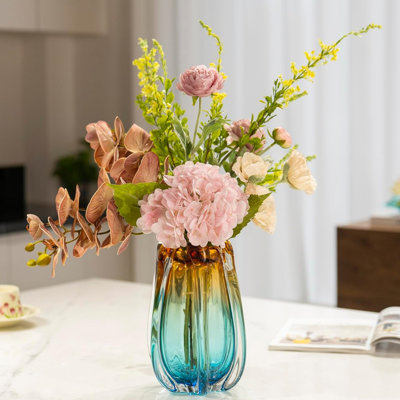 Vases uniques en verre à large ouverture