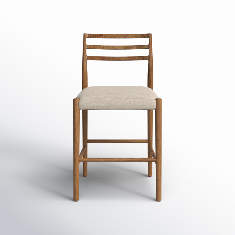 Glenmore Light Carbon Counter & Bar Stool, Counter Stool (26.25" Seat Height), Smoked Oak, Essence Natural