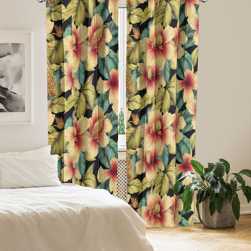Lakemoor Semi Sheer Curtain Pair