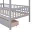 Lit simple en bois avec deux tiroirs-1173772100