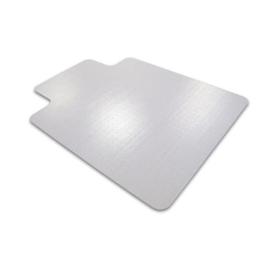 Advantagemat Vinyl Rectangular Chair Mat for Hard Floor - 46" x 48"