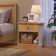 57.7cm W Solid Wood Bedside Table