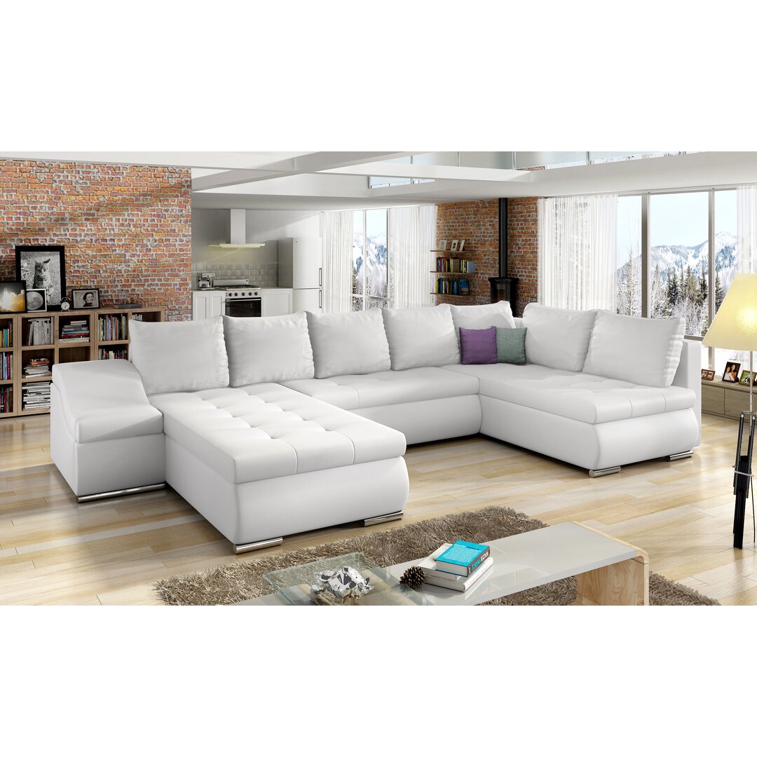 Ecksofa Garnes mit Bettfunktion