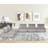 Charmie Velvet L-Shaped Sectional Reversible-88309966