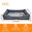 Orthopedic Dog Bed with Bolster -1772796702-1772691845