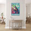 «Who Really Love Turtles», reproduction d'art graphique sur toile tendue 1 pièce-1799434806