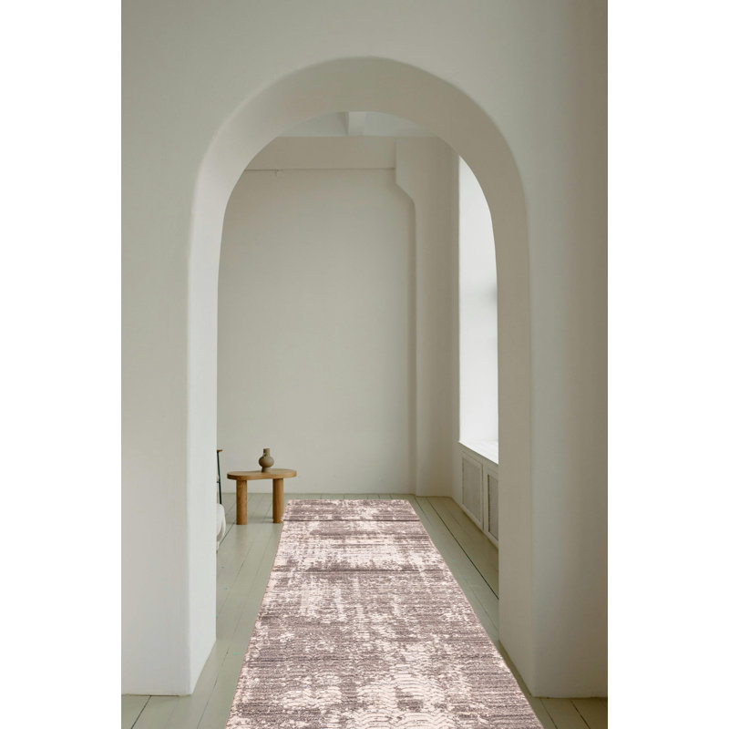 Tapis gris Elysian 2 pi 6 po x 17 pi 8 po