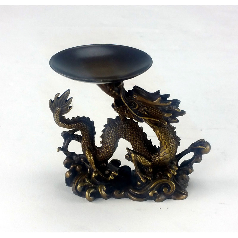 3'' H Brass Tabletop Tealight Holder