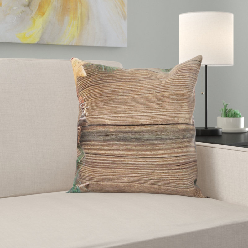 Microsuede Throw Pillow