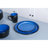 Stone Lain Albie Stoneware 32 Piece Dinnerware Set, Service for 8, Blue & Black-48800303