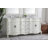 Lunette 72'' Double Bathroom Vanity with Top-1414082827-1414082829