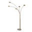 Lampe sur pied à arc 5 lumières Mushroom - gradateur, base en marbre-1960753377
