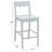 Rosetty Scallop Counter Stool-125847855