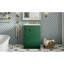 Solution de salle de bain moderne en bois massif Smart Storage pour petits espaces