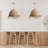 Selene Seagrass Pendant Light - 14" Natural Dome 1-Light Handwoven Light Fixture For Kitchen Island, Dining Room or Covered Patio in Boho, Country, Farmhouse Style-1318452705-1132452421