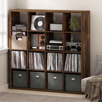 Cubicle 147.19cm H Media Shelves