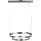 Hamdy 2 - Light Aluminum Dimmable LED Geometric Chandelier