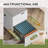 3 Drawer Mobile File Cabinet With Combination Lock, Fully Assembled Metal Filling Cabinet Except Wheels-2078315156