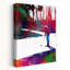 Art mural contemporain, joueur de golf-129146651